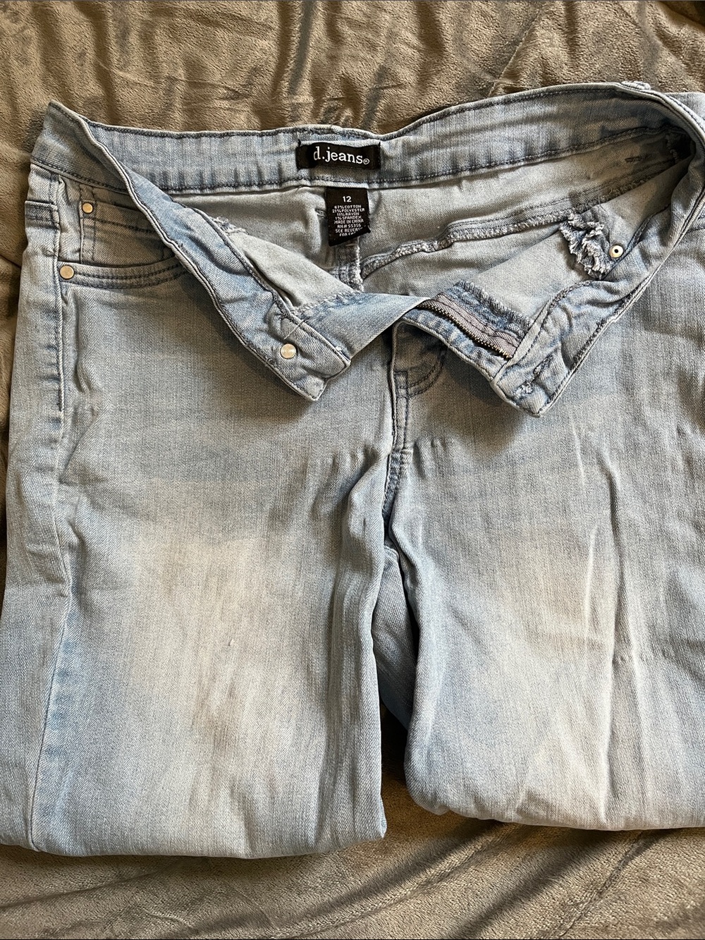 d. jeans Light Wash Women's Skinny Jeans